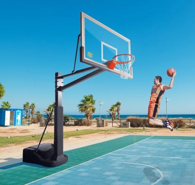 Outdoor Playground Portable Fixed High Basketball Hoop