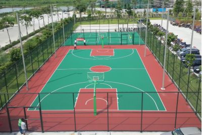 Outdoor Basketball Court